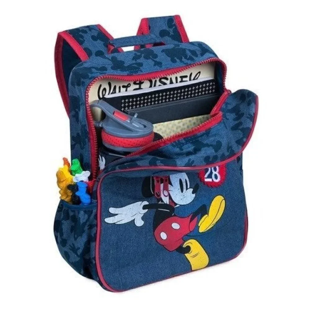 Disney Mickey Mouse Junior Denim Backpac
